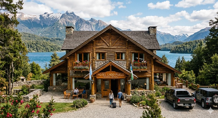 Foto de la fachada del hotel